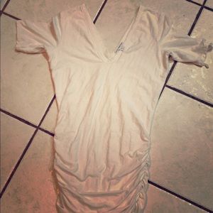 James Perse rouched t-shirt dress 2